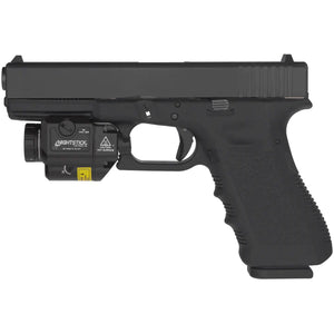Nighstick - Compact Handgun Light w/Green Laser - 1 CR123 - Black
