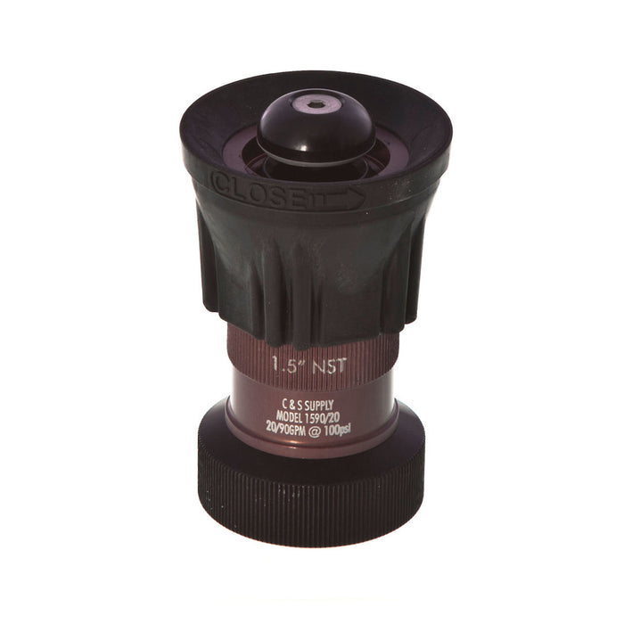 C&S Supply 20 TO 90 GPM 1 1/2" Dual Range Nozzle