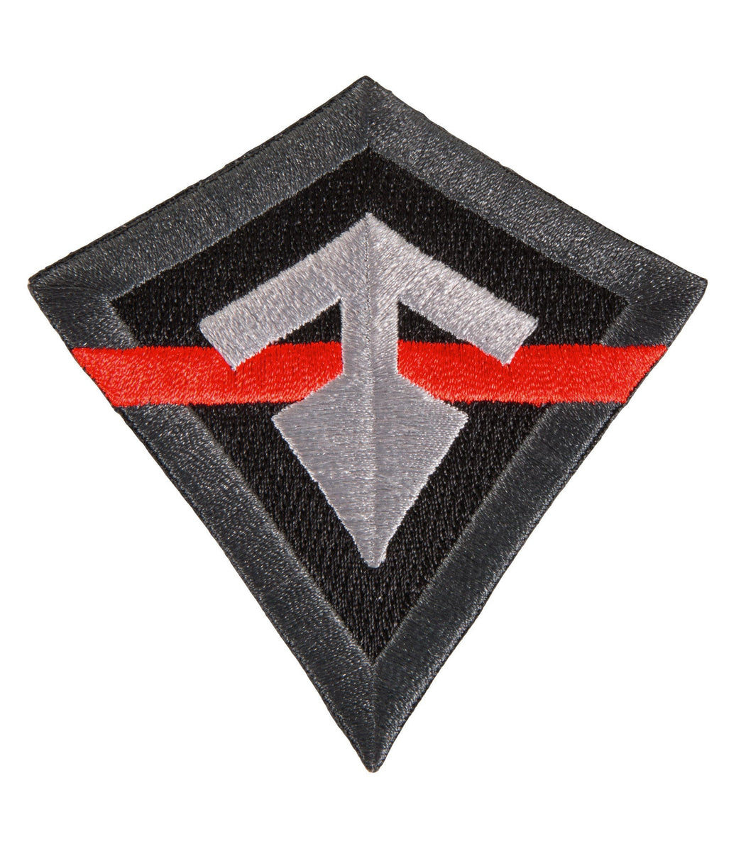 First Tactical Thin Red Line Patch – Western Fire Supply