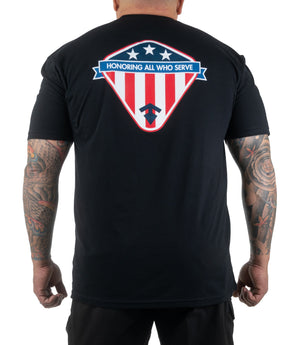 Back of Honor T-Shirt in Black