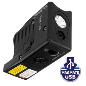 Nightstick - Sub-Compact Handgun Light w/Green Laser - Li-Ion - Fits Glock® G26 / G27 / G33 / G39