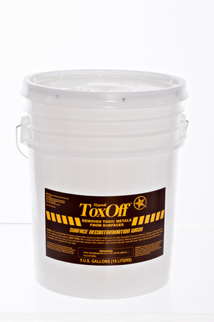 Hygenall® ToxOff™ Wipe on, Wipe off, Surface/Equipment Cleaner and Decontamination, ok to spray on PPE