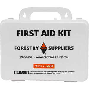 Forestry Suppliers  25-Person Industrial First Aid Kit Class A+