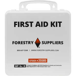 Forestry Suppliers 50-Person Industrial First Aid Kit Class A+