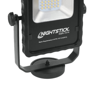 Nightstick - Scene Light w/Magnetic Base Kit w/6' Tripod & Carry Case - 1000L - Li-Ion - Black