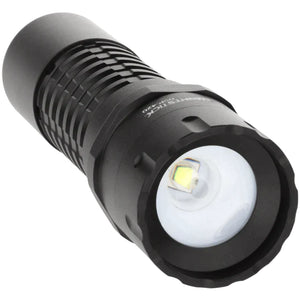 Nightstick - Metal Adjustable Beam Flashlight - 3 AAA - Black