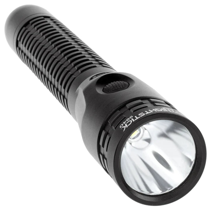 Nightstick Metal Duty/Personal-Size Dual-Light Flashlight w/Magnet - Li-Ion - Black