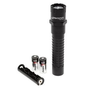 Nightstick - Metal Multi-Function Tactical Flashlight - 2 CR123 - Black