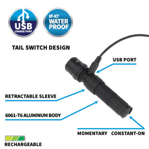 NightStick USB-320 USB RECHARGEABLE EDC FLASHLIGHT