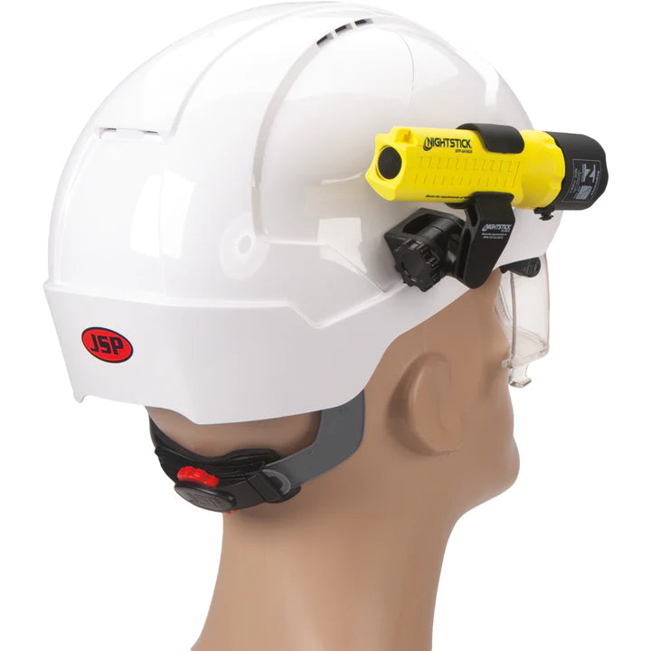 Hard hat flashlight holder sales