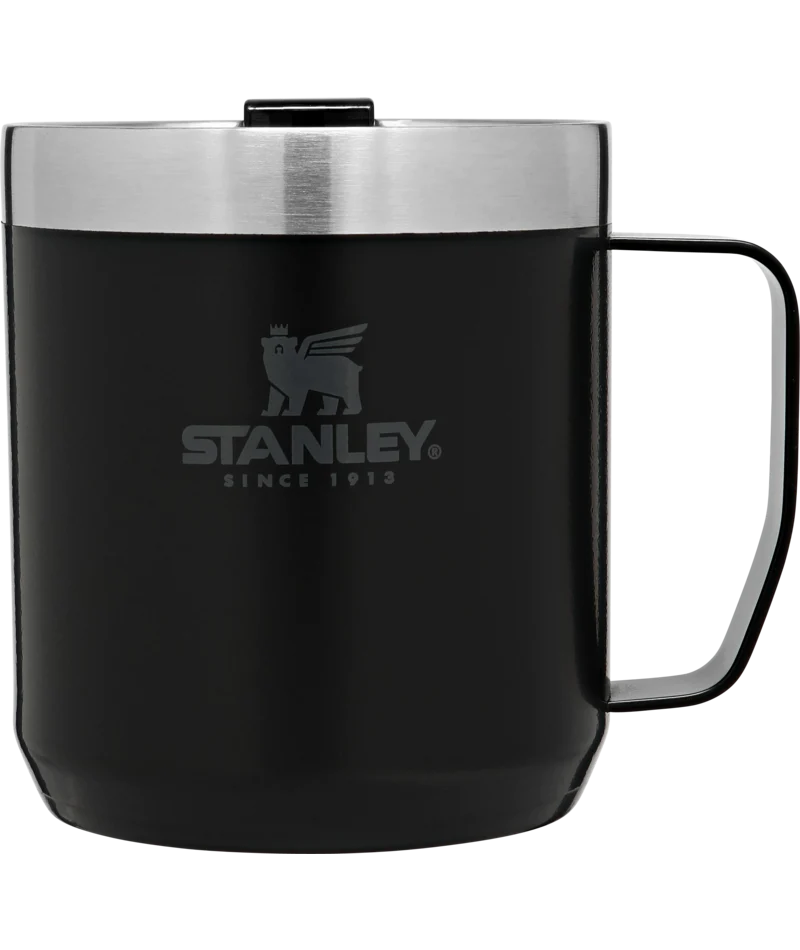 Stanley Classic 12oz Legendary Camp Mug, Matte Black