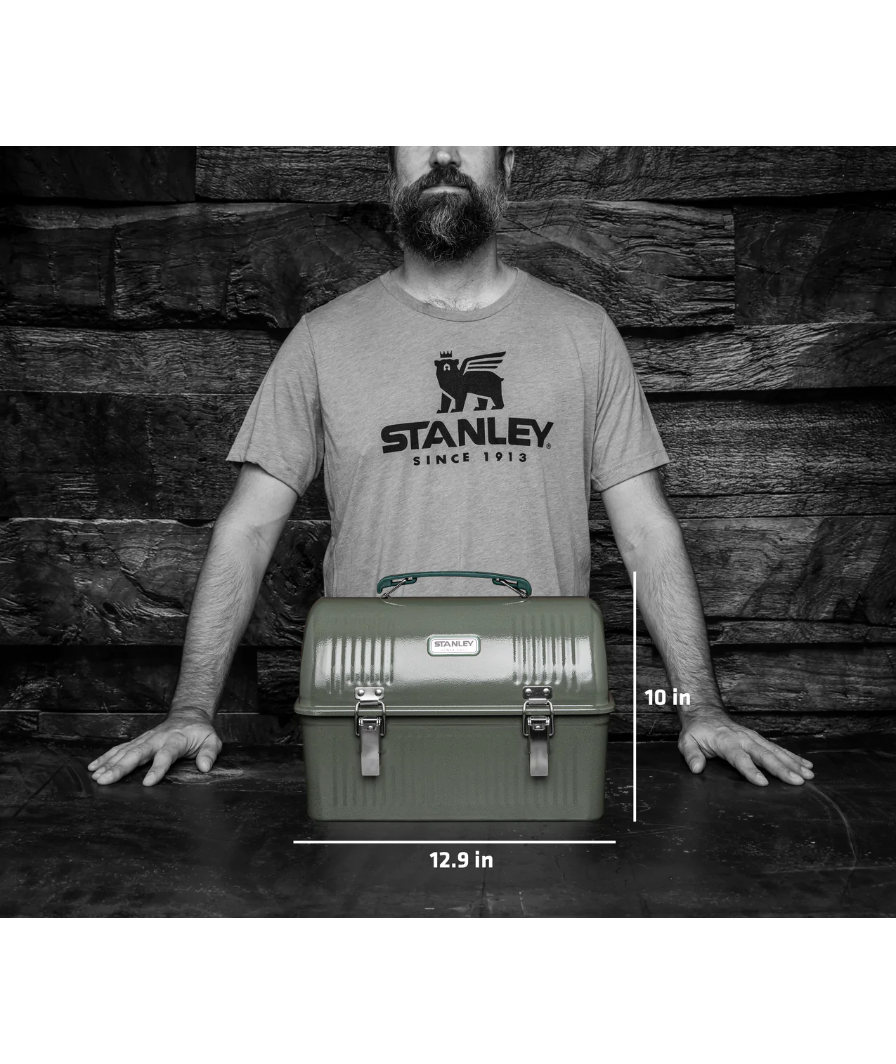 Stanley Classic Lunch Box 10 qt Matte Black