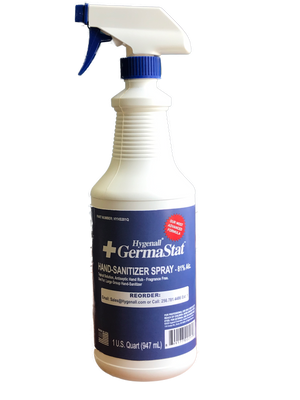 Hygenall® GermaStat™ Advanced Formula Large Group Hand-Sanitizer Spray 80% Alcohol