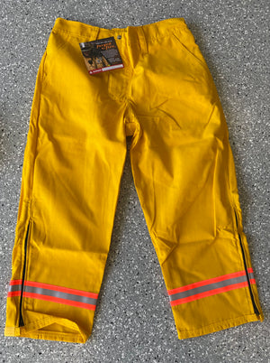 Veridian Fire Protective Gear Wildland Dual Cert Gear Yellow Pants