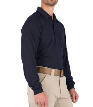 First Tactical Men's Performance Long Sleeve Polo