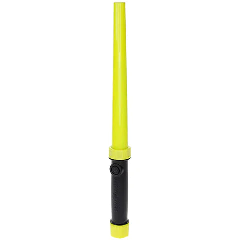 Nightstick - Traffic Wand w/Black Handle - 3 AAA - Yellow Lens