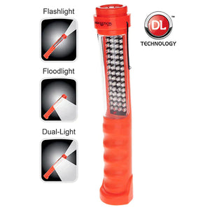 Nightstick - Multi-Purpose Floodlight/Spotlight w/Adjustable Hanger - NiMh - Red