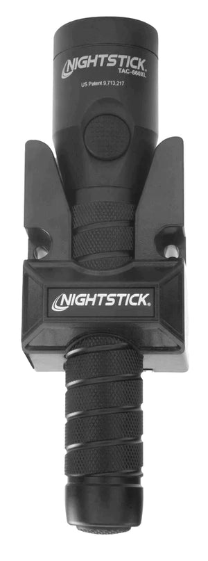 Nightstick - Metal Dual-Switch Tactical Flashlight - Li-Ion - Black