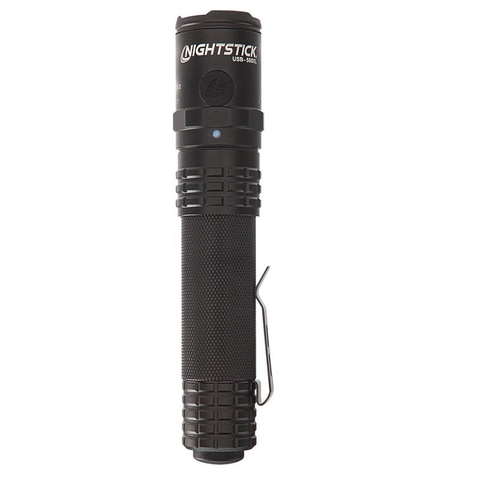 Nightstick - USB Dual-Light Tactical Flashlight - Black