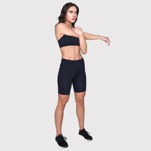 Womens Mid Rise Active Ax Compression Short 8"