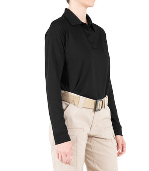 First Tactical Women's Performance Long Sleeve Polo