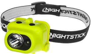 Nightstick - Intrinsically Safe Headlamp - 3 AAA - Green - UL913 / ATEX