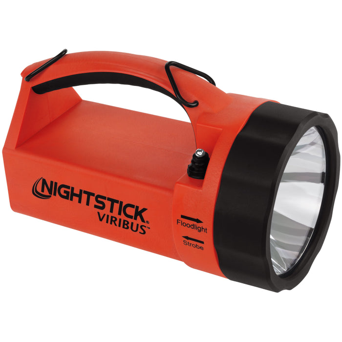 Nightstick - VIRIBUS™ 80 Intrinsically Safe Dual-Light Lantern - Li-Ion - Red - UL913 / ATEX