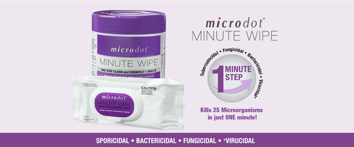 Microdot Minute Wipes